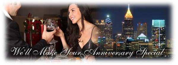 Enjoy your anniversary with our limo service