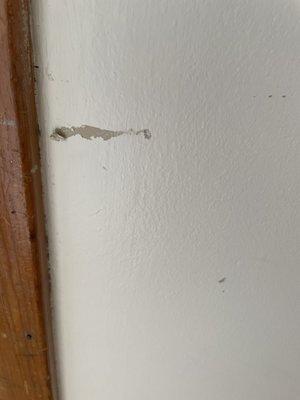 Scratched walls