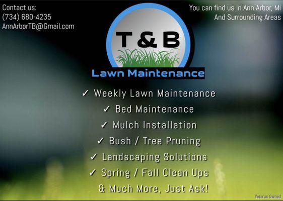 T&B Lawn Maintenance