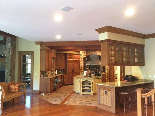 Ceiling Speaker installation.