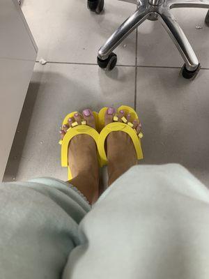 Regular pedicure