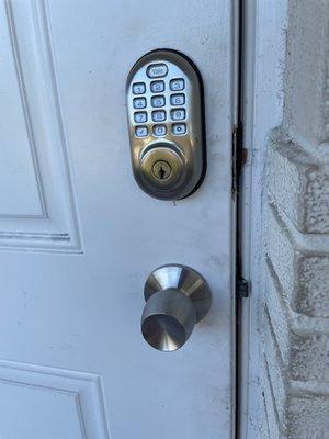 New door lock