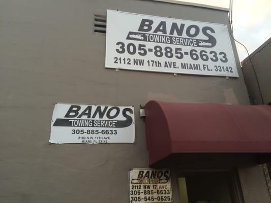 Banos Towing Office