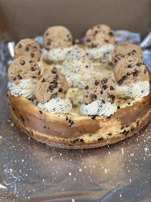 Cookie dough cheesecake