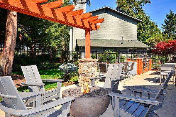 Hang out in the evenings by our fire pit!