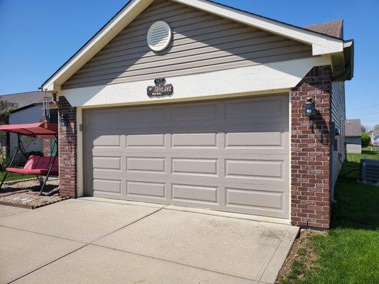 New door install with long ranch panels.