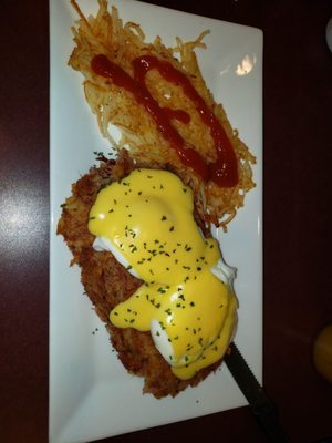 Irish eggs Benedict