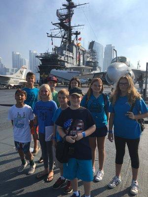 Lego League visits the Midway 2017