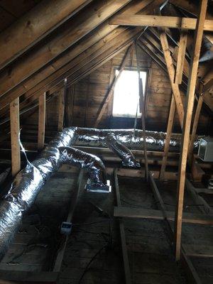 Duct work!