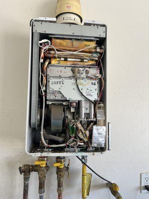 Tankless waters service