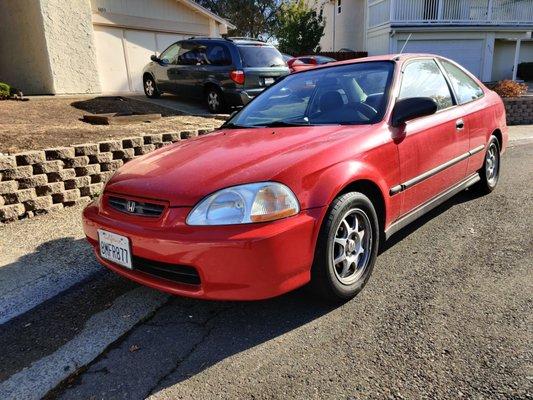 Well preserved 1997 Honda Civic HX