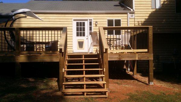 New deck in Marietta GA