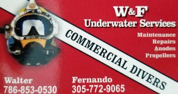 W&F Underwater Services.