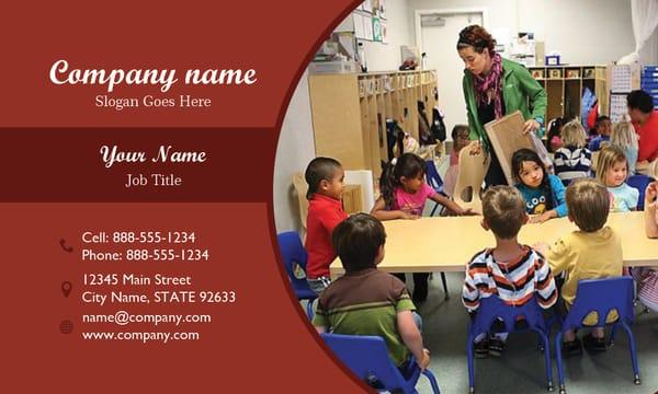 Elementary Schools Business Card