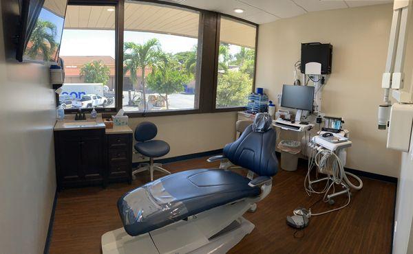 Come settle into one of our dental chairs. How can we help you smile?