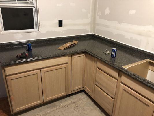 Countertop down