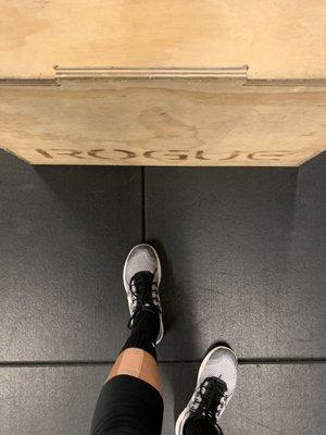 Dreaded box jumps 30"