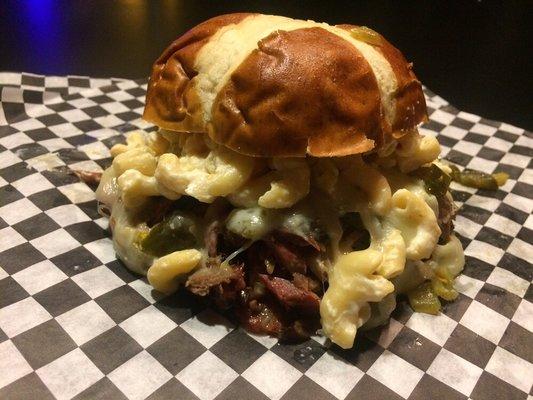 Brisket Mac& Cheese Inferno