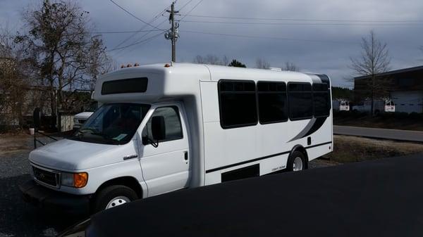 14 Passenger Party Bus.