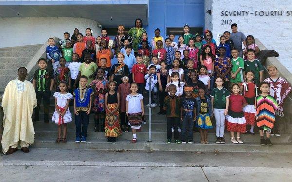 The beauty of the diversity at 74th Street ES. Celebrating and honoring culture and heritage.