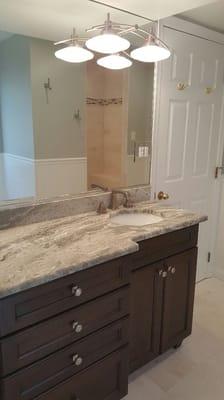 Master bath remodel at Arnold, MD