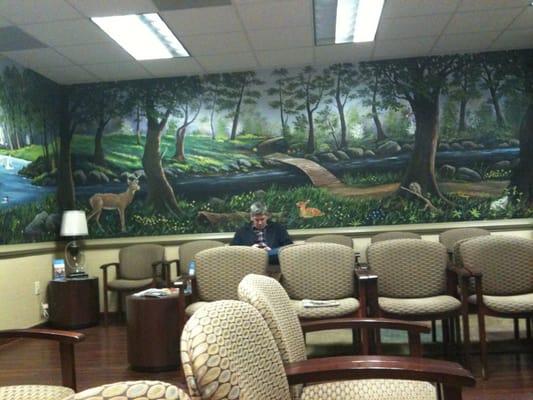 Lobby mural