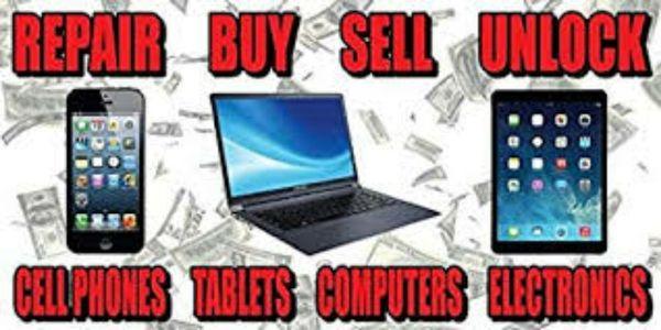 We buy and sale and trade phones, and computers repair and carrier unlock also