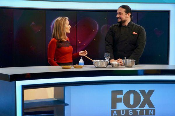 Chef Daniele on Fox 7 Good Day.