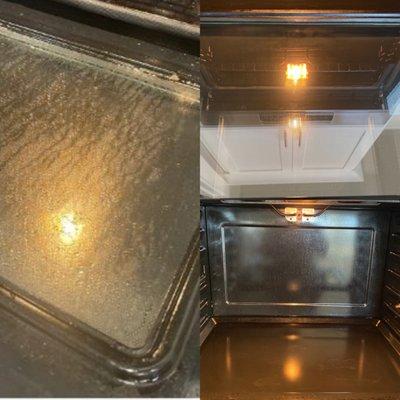 Regular oven cleans will help prevent hard to clean bacteria from getting on your delicious food!