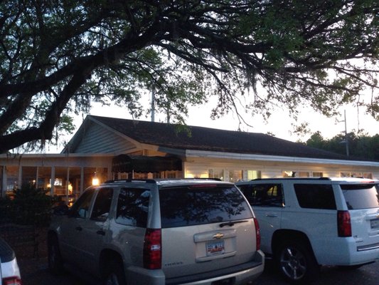 This restaurant has been here for 27 years. This building was originally a bus station.