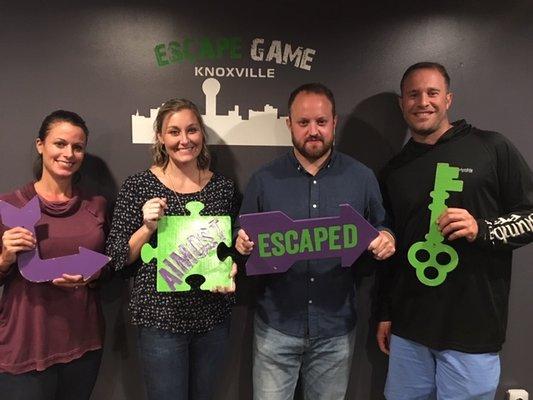 Team Untouchables saved the city but did not quite escape in time.