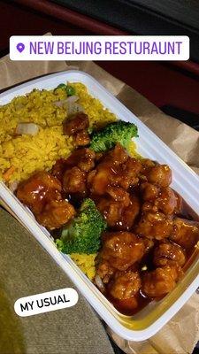 C1. General Tso's Chicken combo