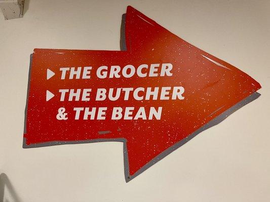 The grocer now on 2nd floor next to the local June 2021