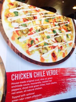 New! Chicken chile verde