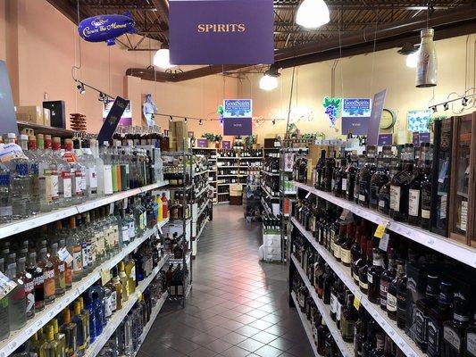 Liquor and Wine Area