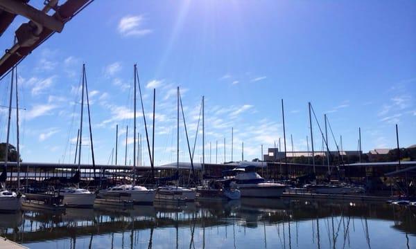 Beautiful Day at Silver Lake Marina!