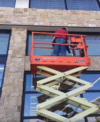 Commercial cleaning, pressure washing and window cleaning is our specialty. Call for a free estimate today at 512-699-7429