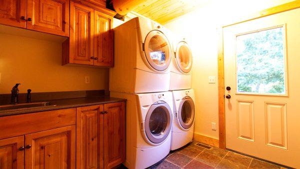 Main-floor laundry.