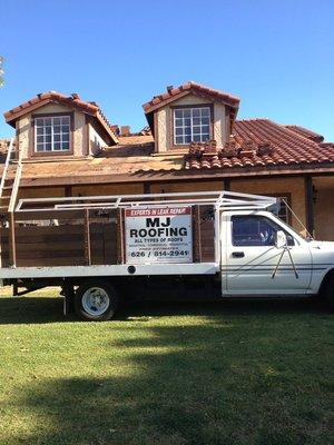 We specialize in tile #tilerepair #cityofsandimas