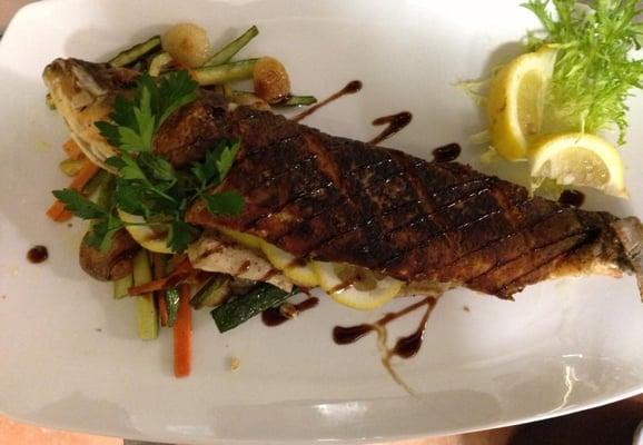 Grilled Branzino