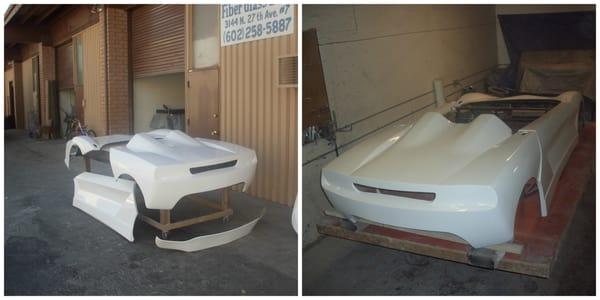 Custom Fiber glass auto body for fabrication !