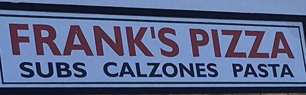 Frank's exterior signage