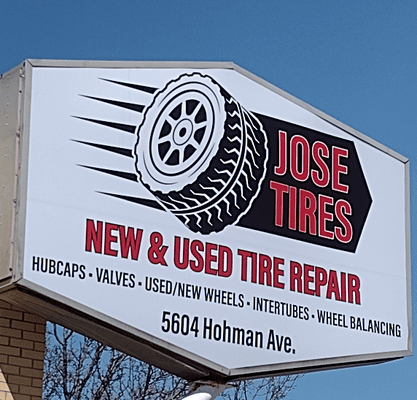 Jose Tires
 5604 Hohman Avenue
 Hammond, Indiana
 46320