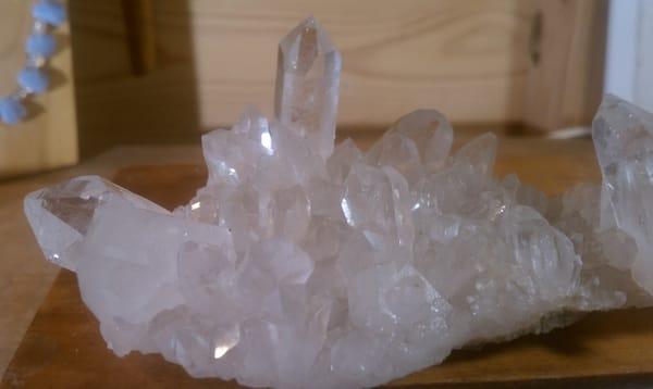 A beautiful Quartz Crystal Cluster from our local mines