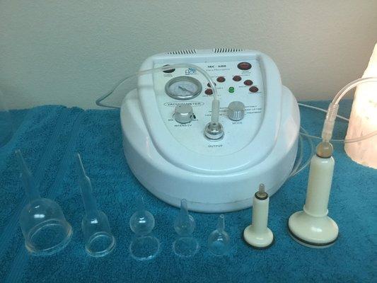 Vac-u-therapies machine.