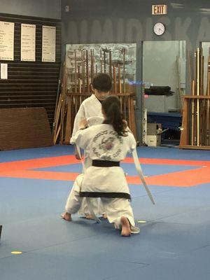 Mimidis Karate Class