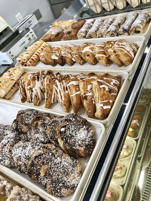 Just a handful of our freshly baked countertops