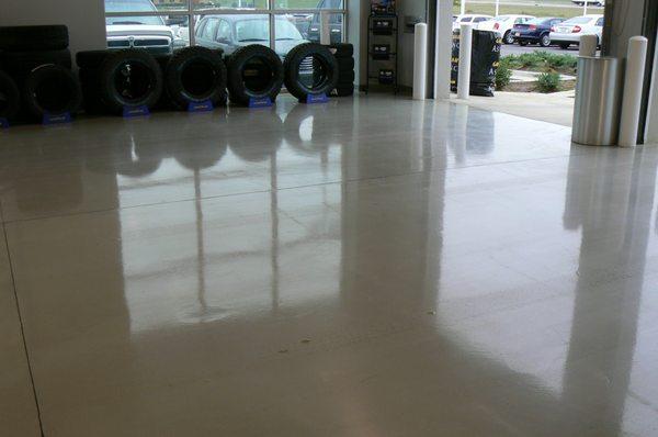 Epoxy / Car Dealership