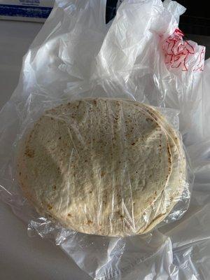 Flour Tortillas -Tortillas de Harina