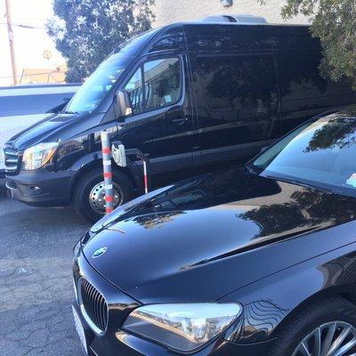 15 Seater MB Sprinter ready to roll from Noho to San Diego!